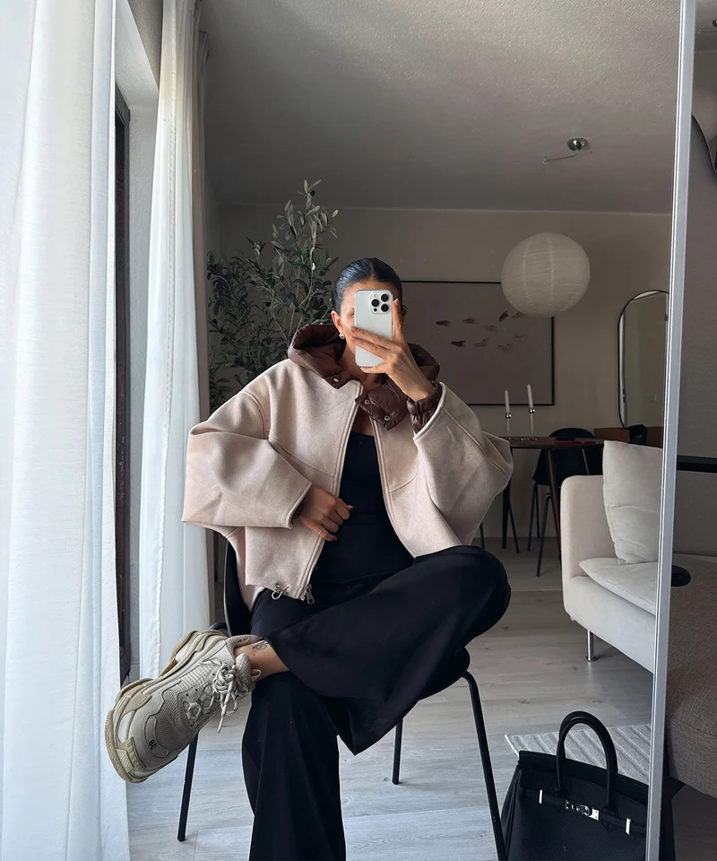Jacke Filou Taupe