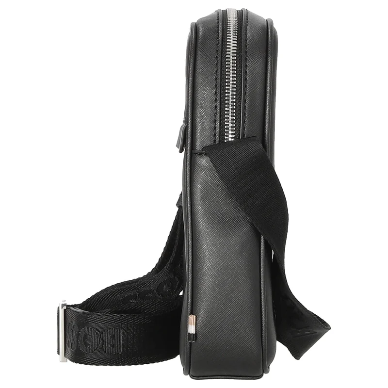 BOSS Zair Ns Zip - Bolso bandolera Leder 21 cm (schwarz)