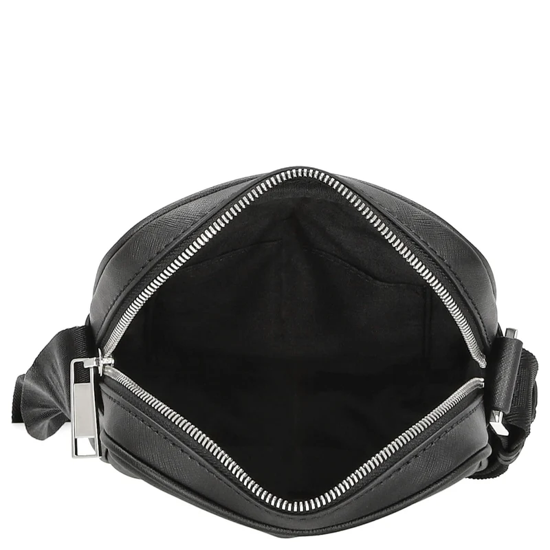 BOSS Zair Ns Zip - Bolso bandolera Leder 21 cm (schwarz)