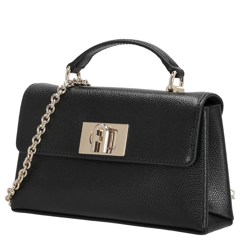 Furla 1927 Mini - Bolso bandolera 18 cm (nero)