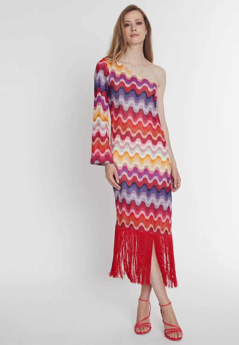 Fransenkleid Piwane