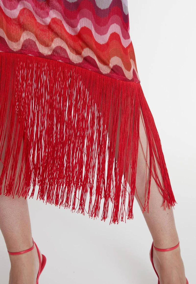 Fransenkleid Piwane