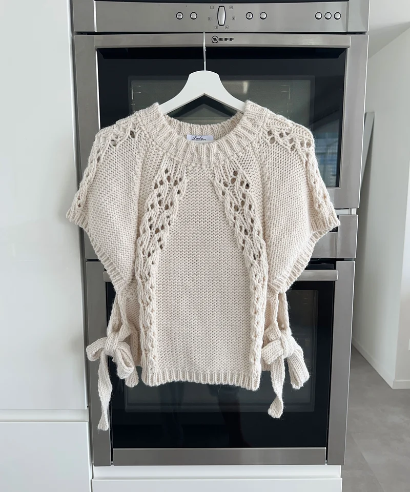 Strick Oberteil Leticia Creme