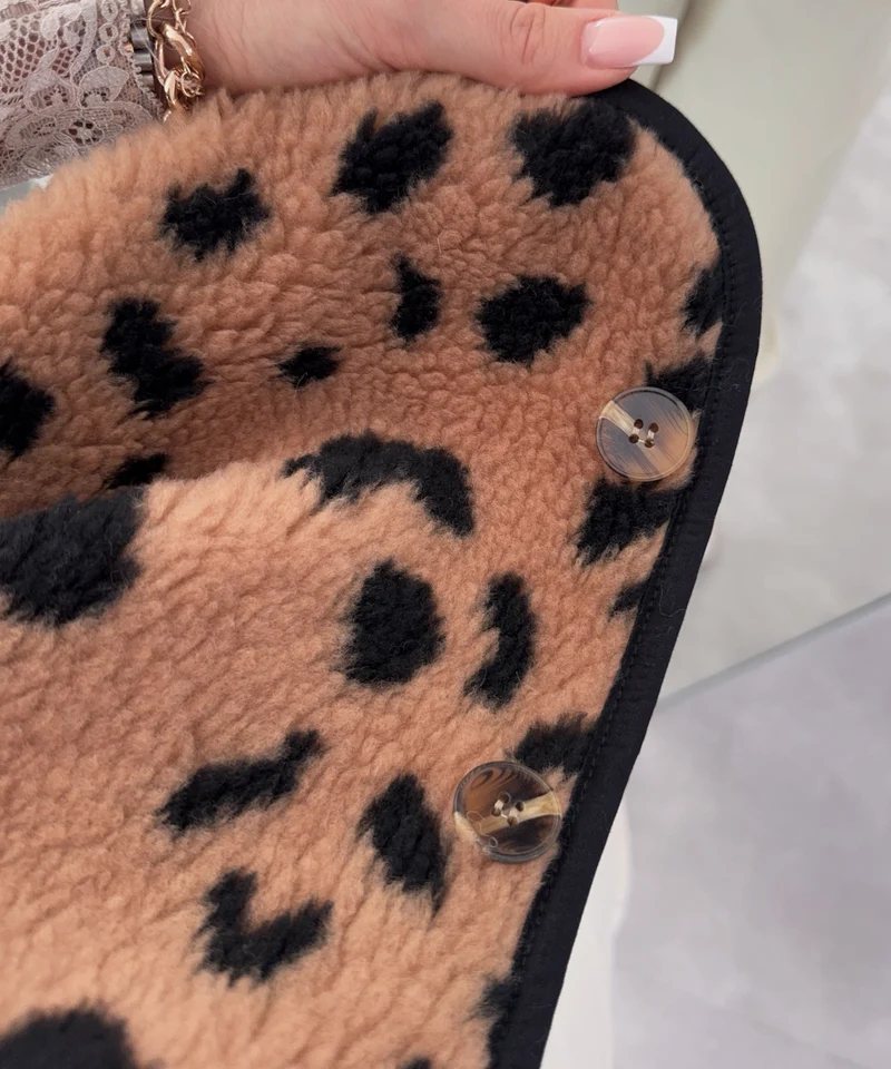 Teddyweste Bia Leo Camel