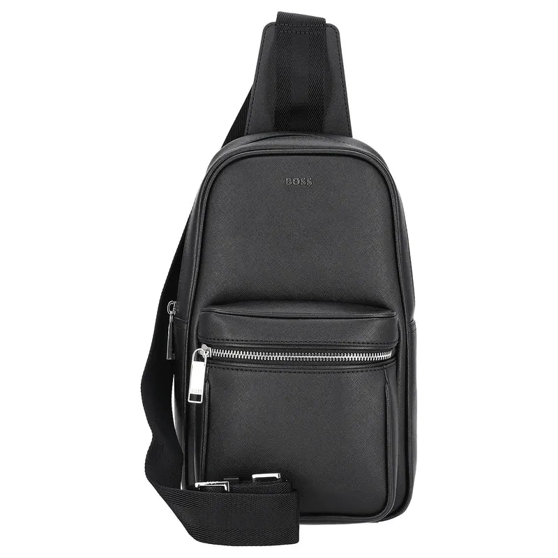 BOSS Men Northon Monostrap Sling Bag - Bolso bandolera 31 cm (black)