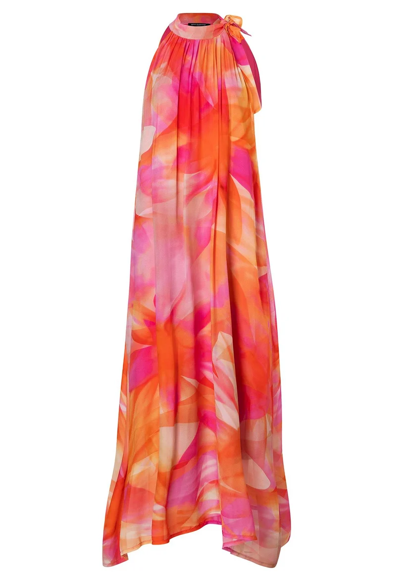 Langes Chiffonkleid Zelia