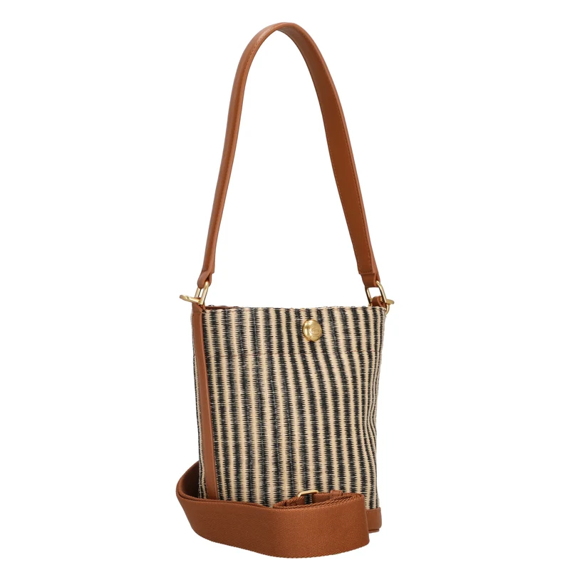 Lacoste Bucket Bag S - Bolso saco 21 cm (brown)