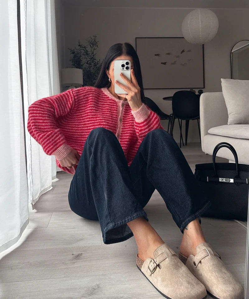 Pantoletten Magdalena Beige