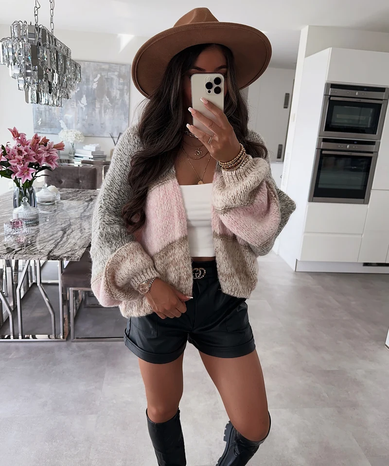 Strickjacke Fay Rosa