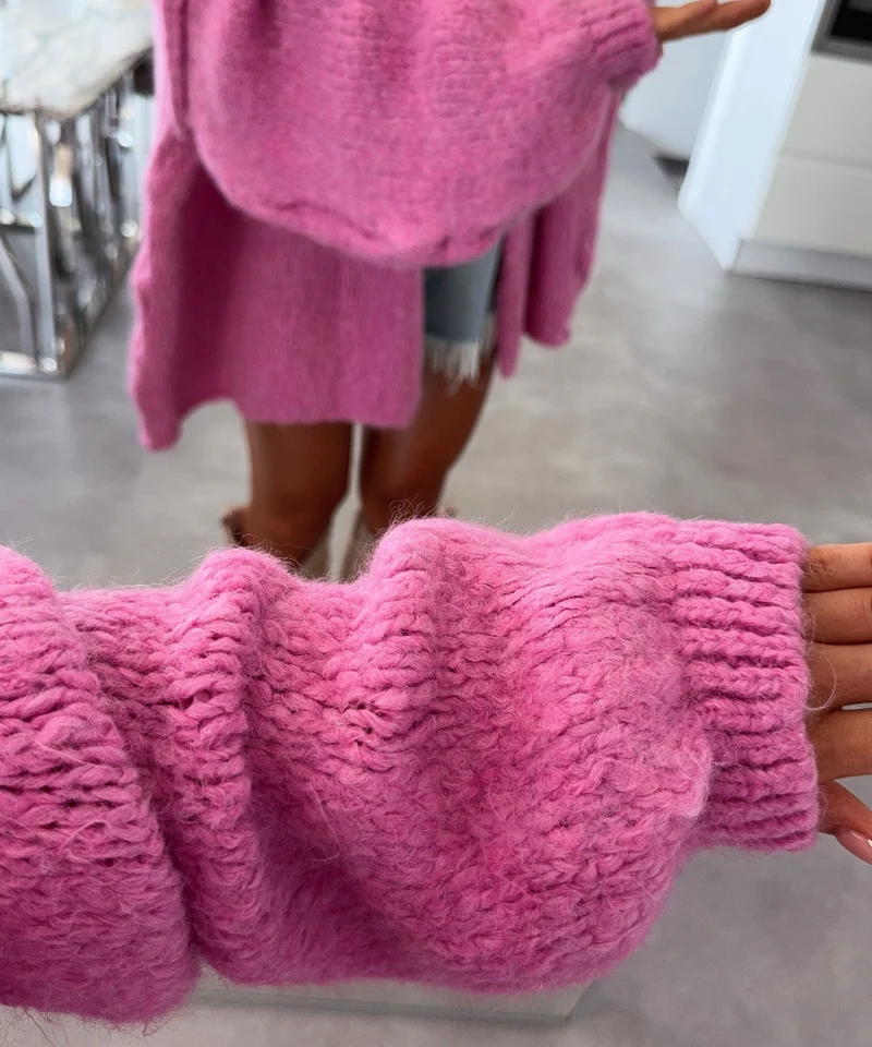 Cardigan Ray Pink