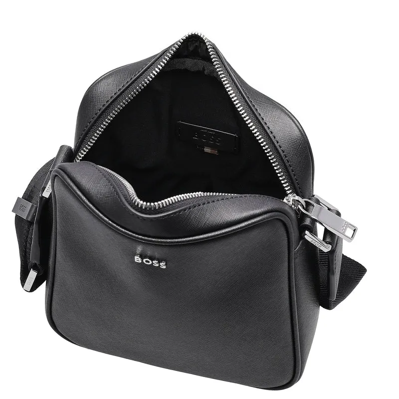 BOSS Men Northon NS Zip - Bandolera 20 cm (black)