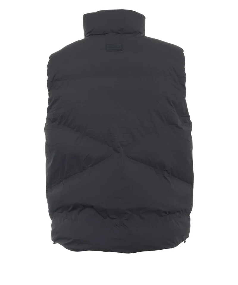 Gilet con collo alto
