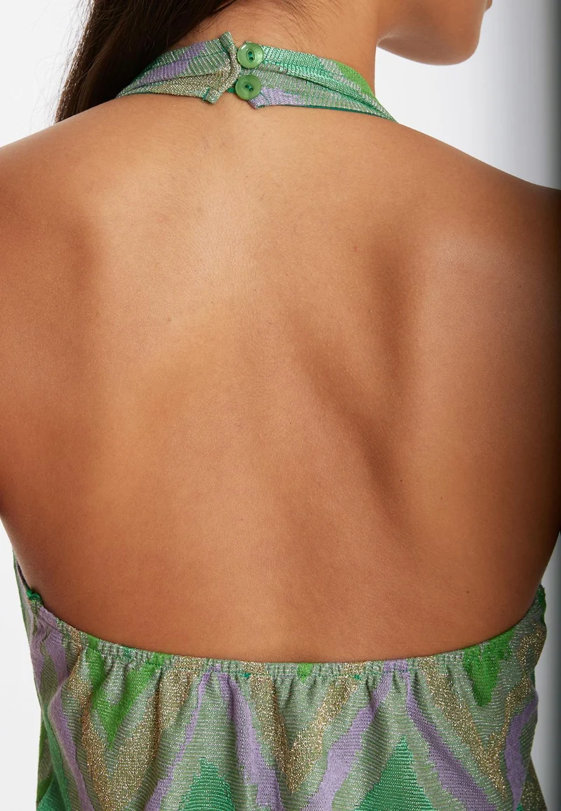Neckholdertop Pisela