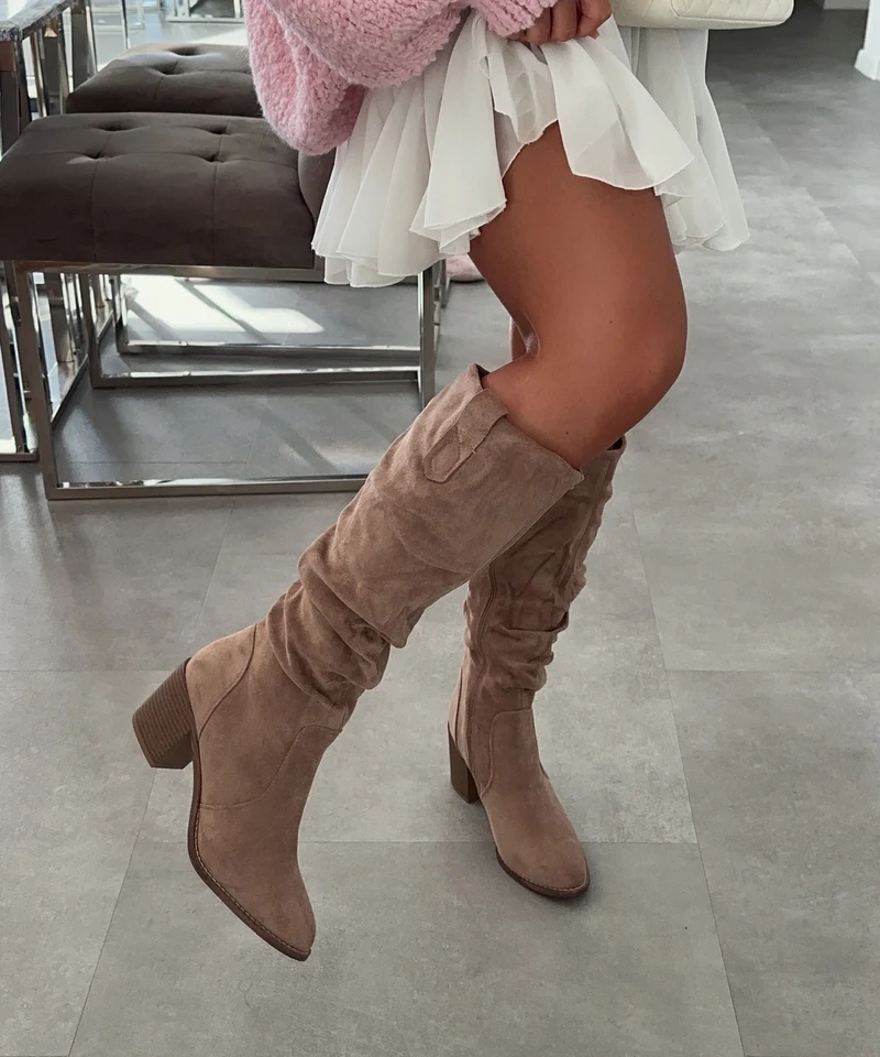 Stiefel Betty Taupe
