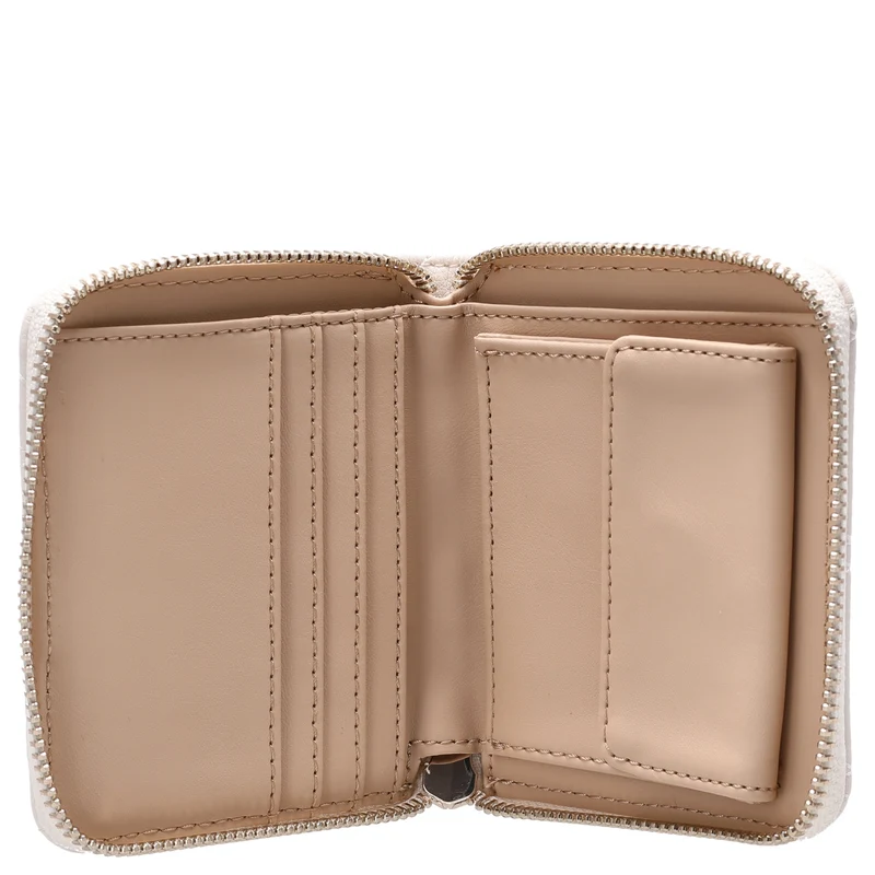 Guess Maxine SLG Small Zip - Cartera 4cc 11 cm (off white)