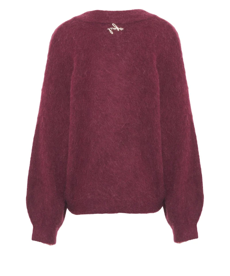 Pullover con scollo a V