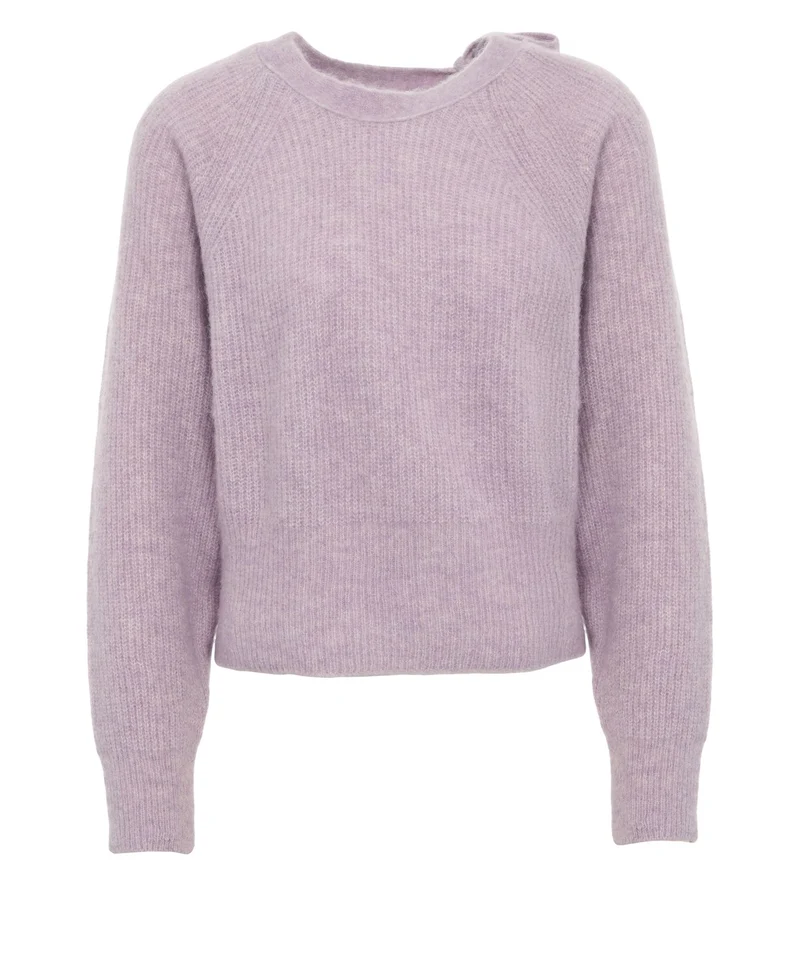 Maglione con fiocco sul retro