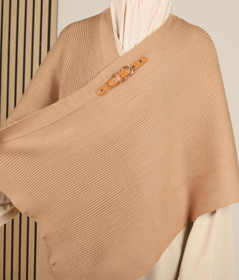Poncho-Wolle