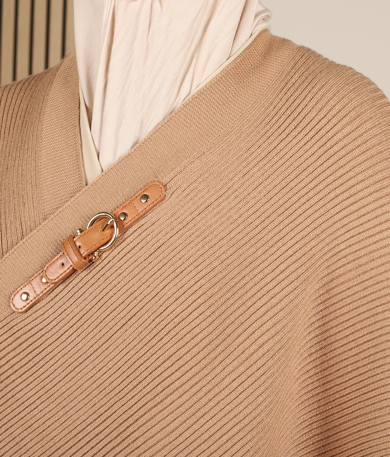 Poncho-Wolle