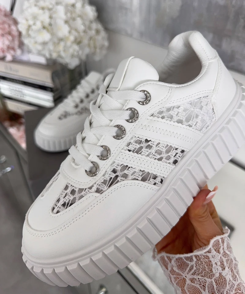 Sneaker Madeleine Weiß