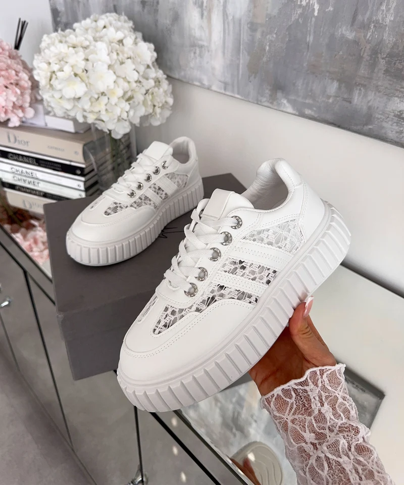 Sneaker Madeleine Weiß