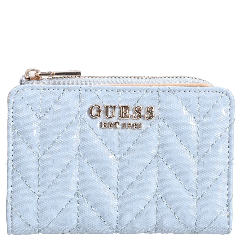 Guess Stacey SLG Zip - Cartera 2cc 12 cm (light blue)