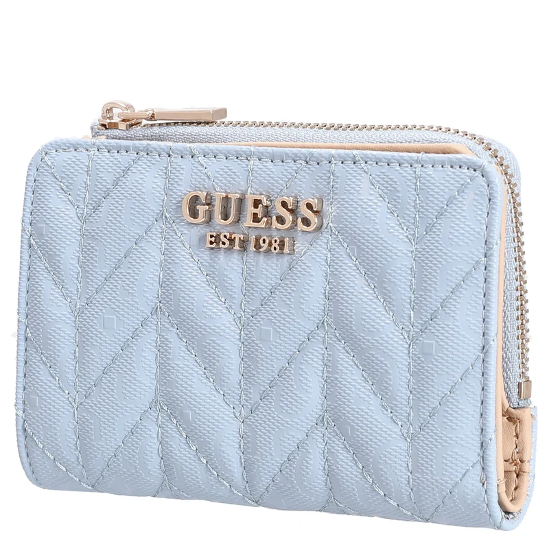Guess Stacey SLG Zip - Cartera 2cc 12 cm (light blue)