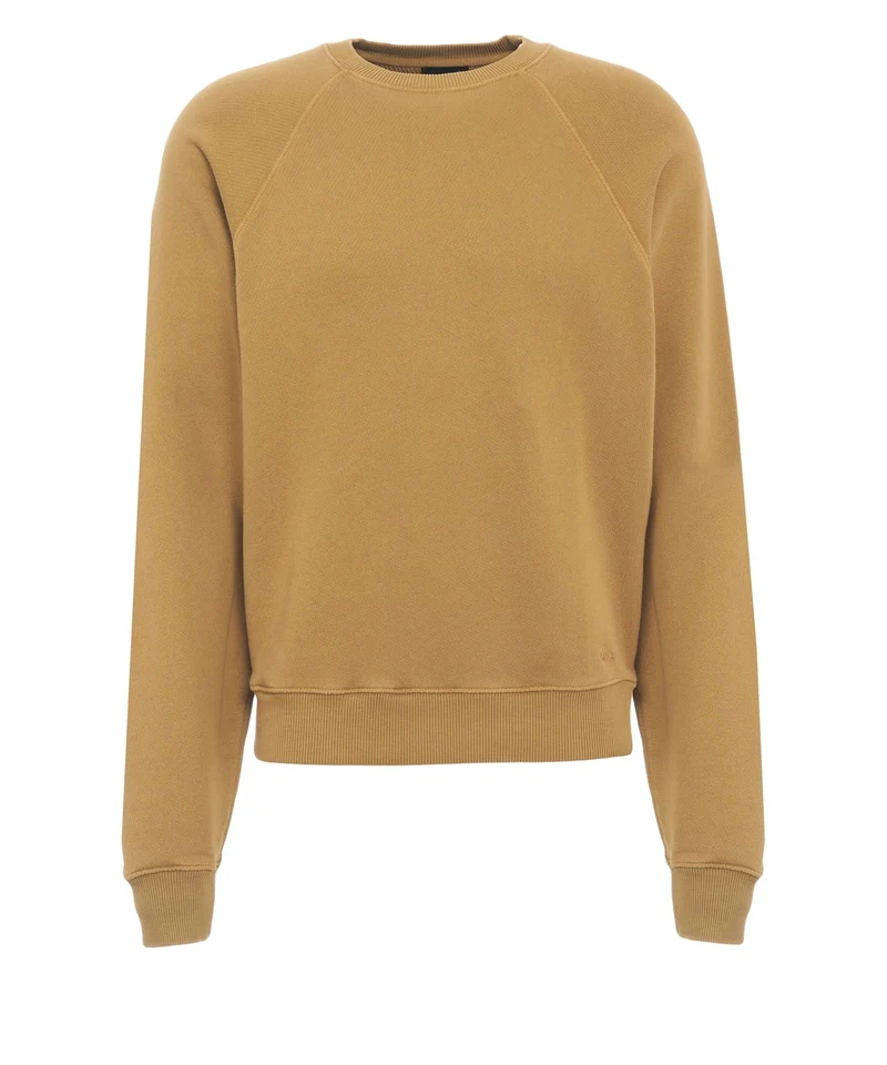Sweatshirt con logo ricamato