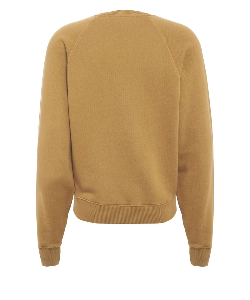 Sweatshirt con logo ricamato