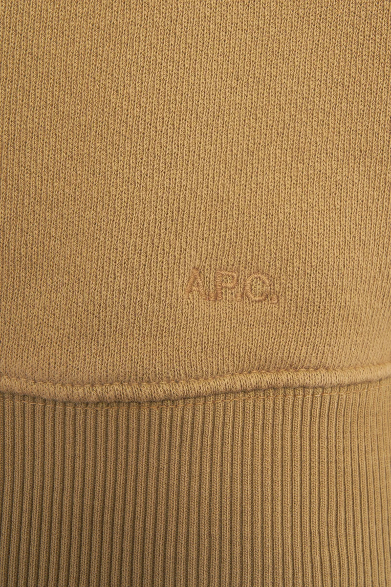 Sweatshirt con logo ricamato