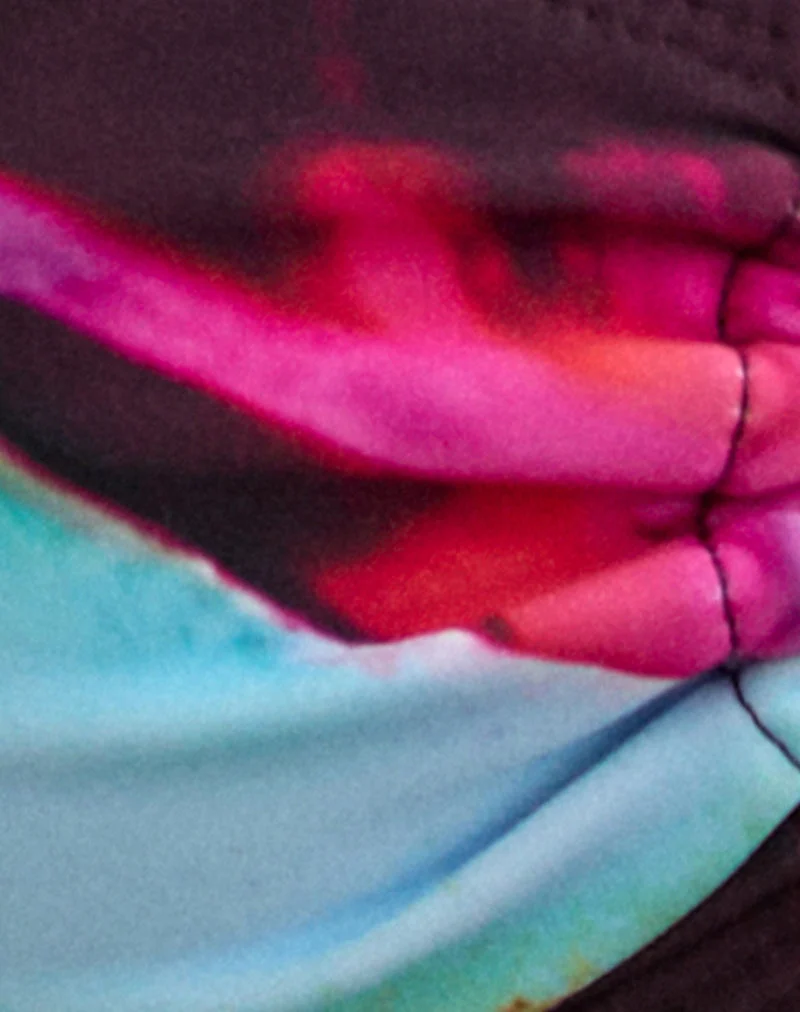 Ricoa Bikini-Oberteil in „Glow Petal Multi“