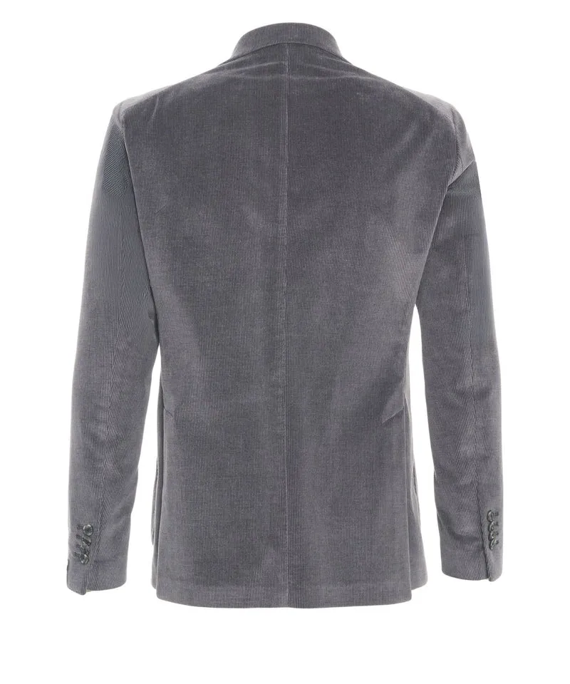 Blazer in velluto a coste