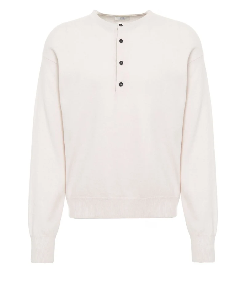 Maglia con abbottonatura
