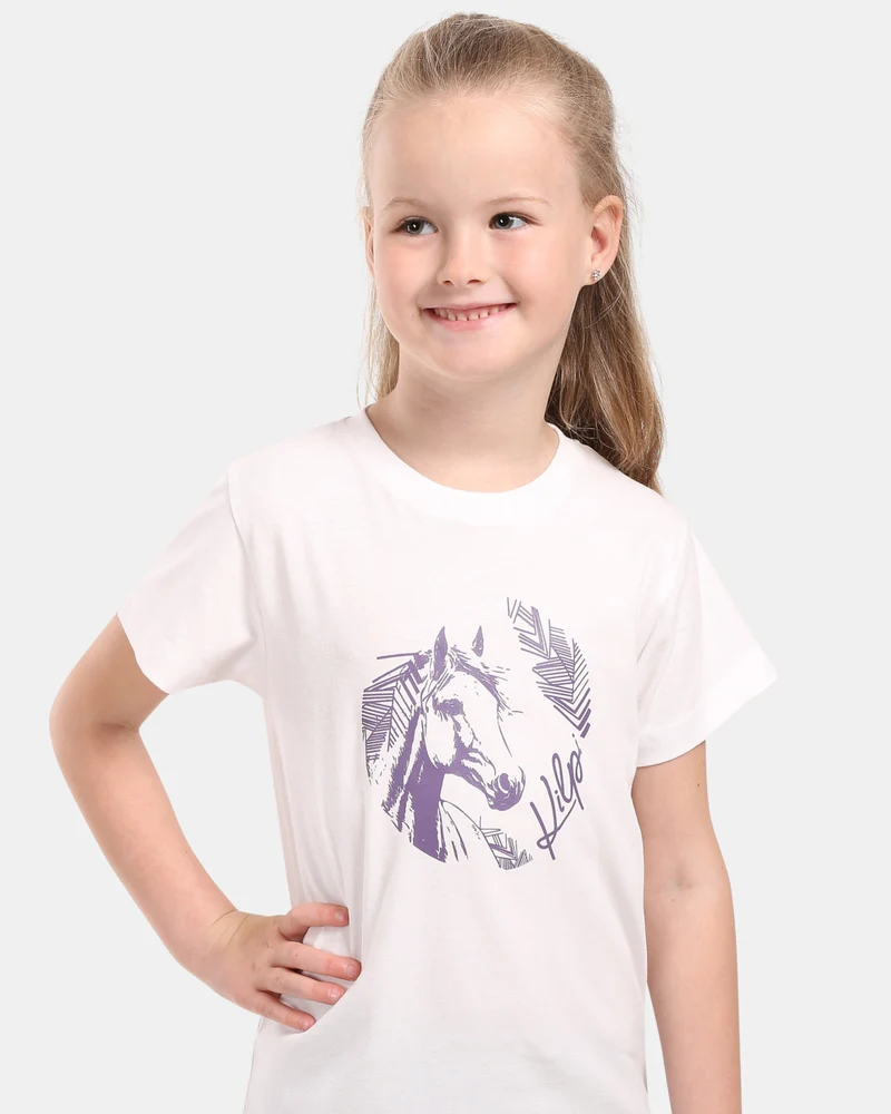 Baumwoll-T-Shirt für Mädchen Kilpi MALGA-JG