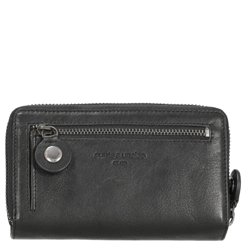 aunts & uncles Grandmas Luxury Club Francis - Cartera 13cc 15 cm RFID (black smoke)
