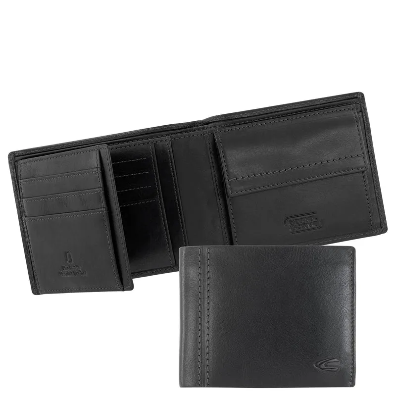 Camel Active Bilbao - Cartera 7cc 13 cm RFID (black)