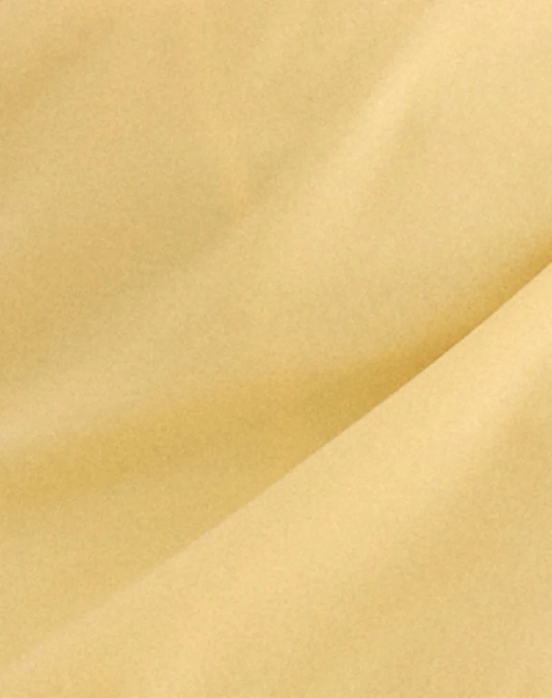 Hose „Eluna“ aus Chiffon in Pastellgelb