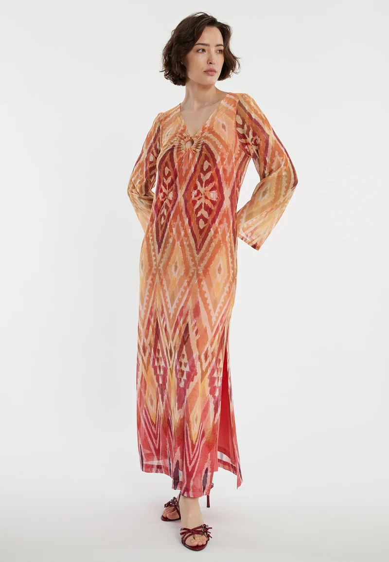 Langes Ethnokleid Zibaly