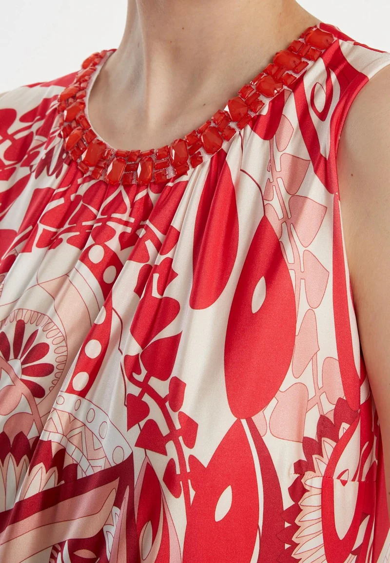Ärmelloses Kleid Zina