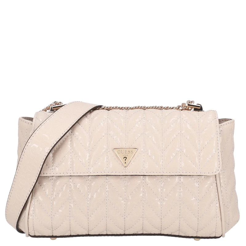 Guess Stacey - Bolso bandolera 25 cm (light beige)
