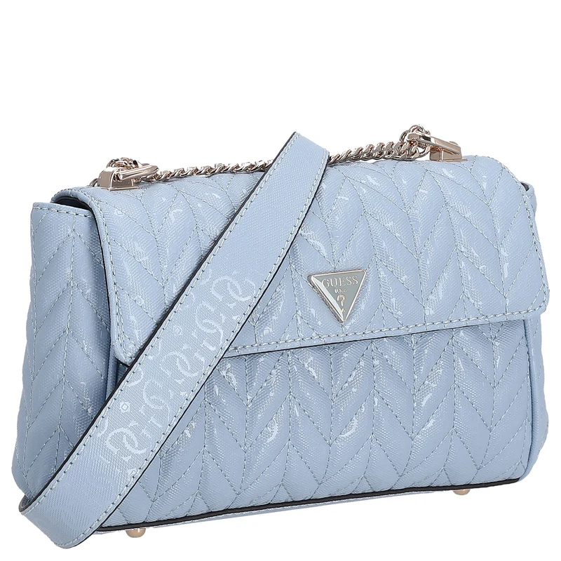 Guess Stacey - Bolso bandolera 25 cm (light blue)