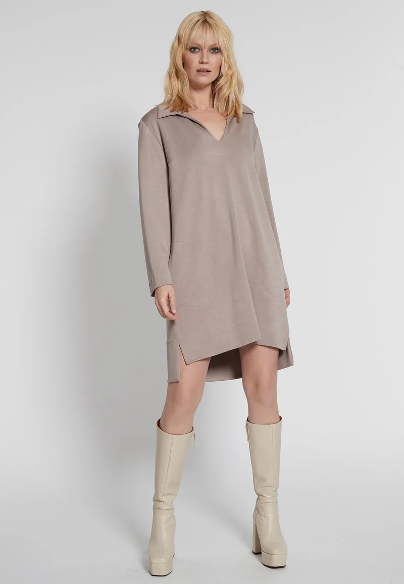Schlichtes Kleid Hecina