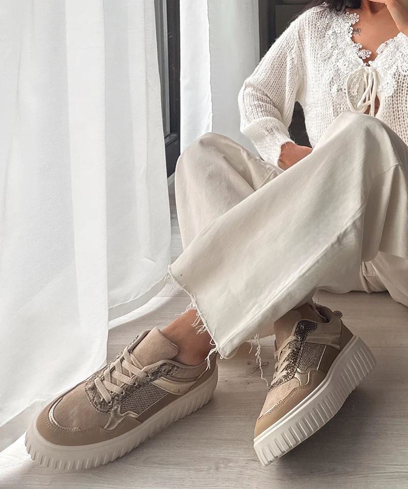 Sneaker Daria Taupe