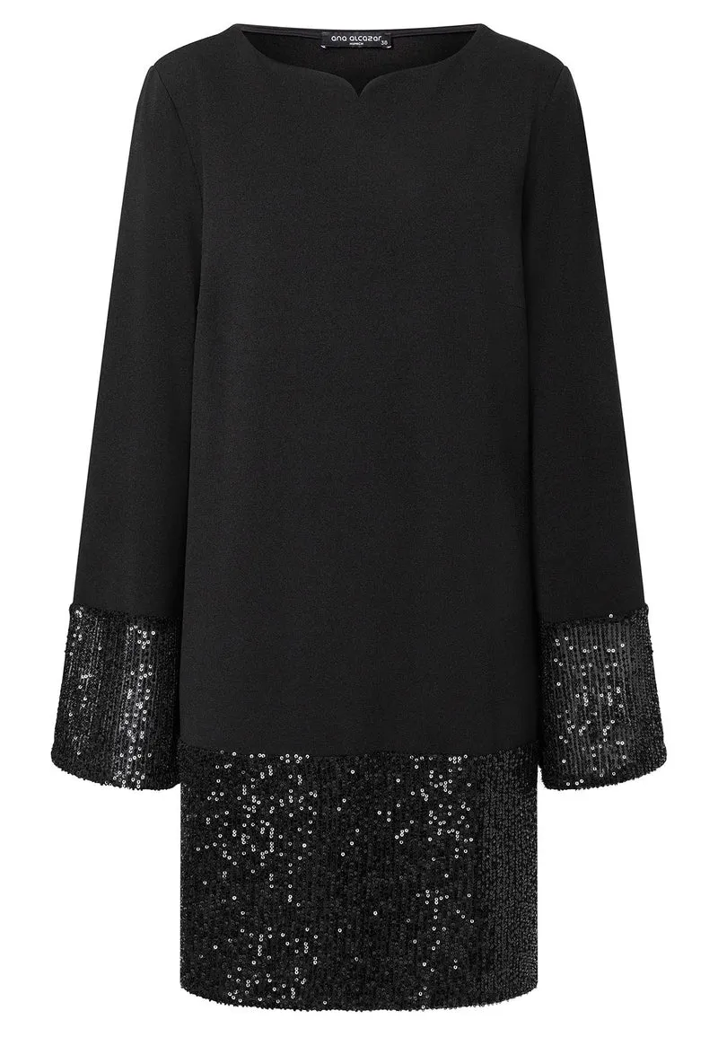 Pailletten Mix Kleid Magola