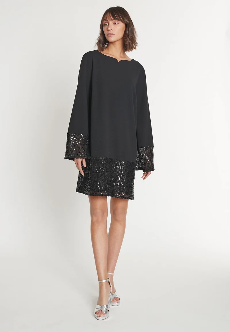 Pailletten Mix Kleid Magola