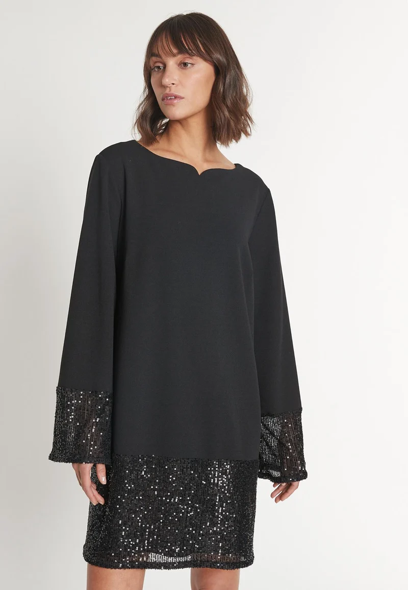 Pailletten Mix Kleid Magola