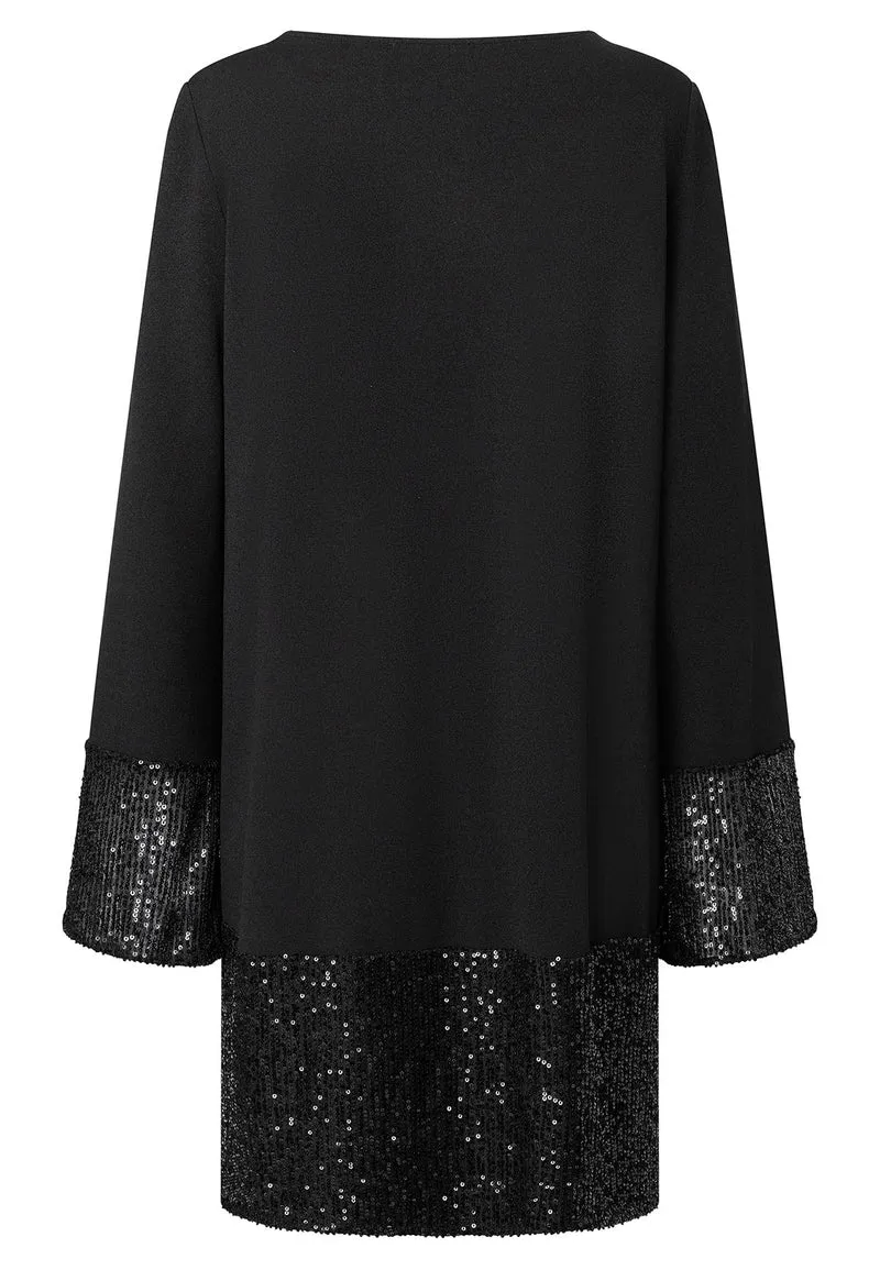 Pailletten Mix Kleid Magola