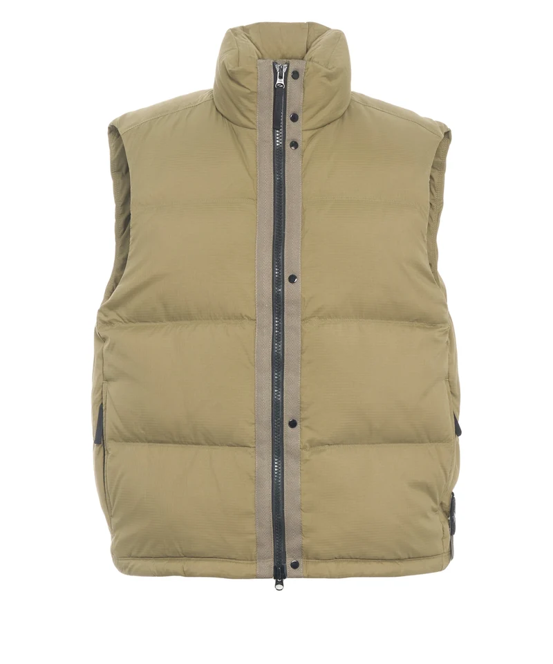 Gilet con patch logo