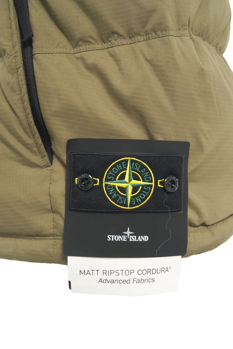 Gilet con patch logo