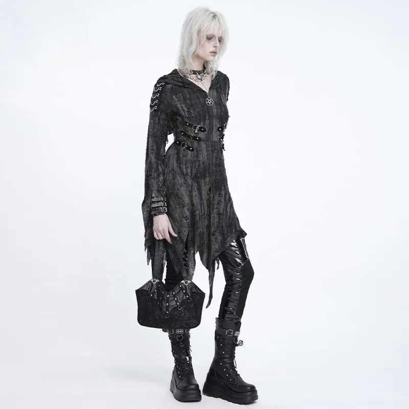 Gothic-Nieten-Fledermaus-Tragetasche für Damen